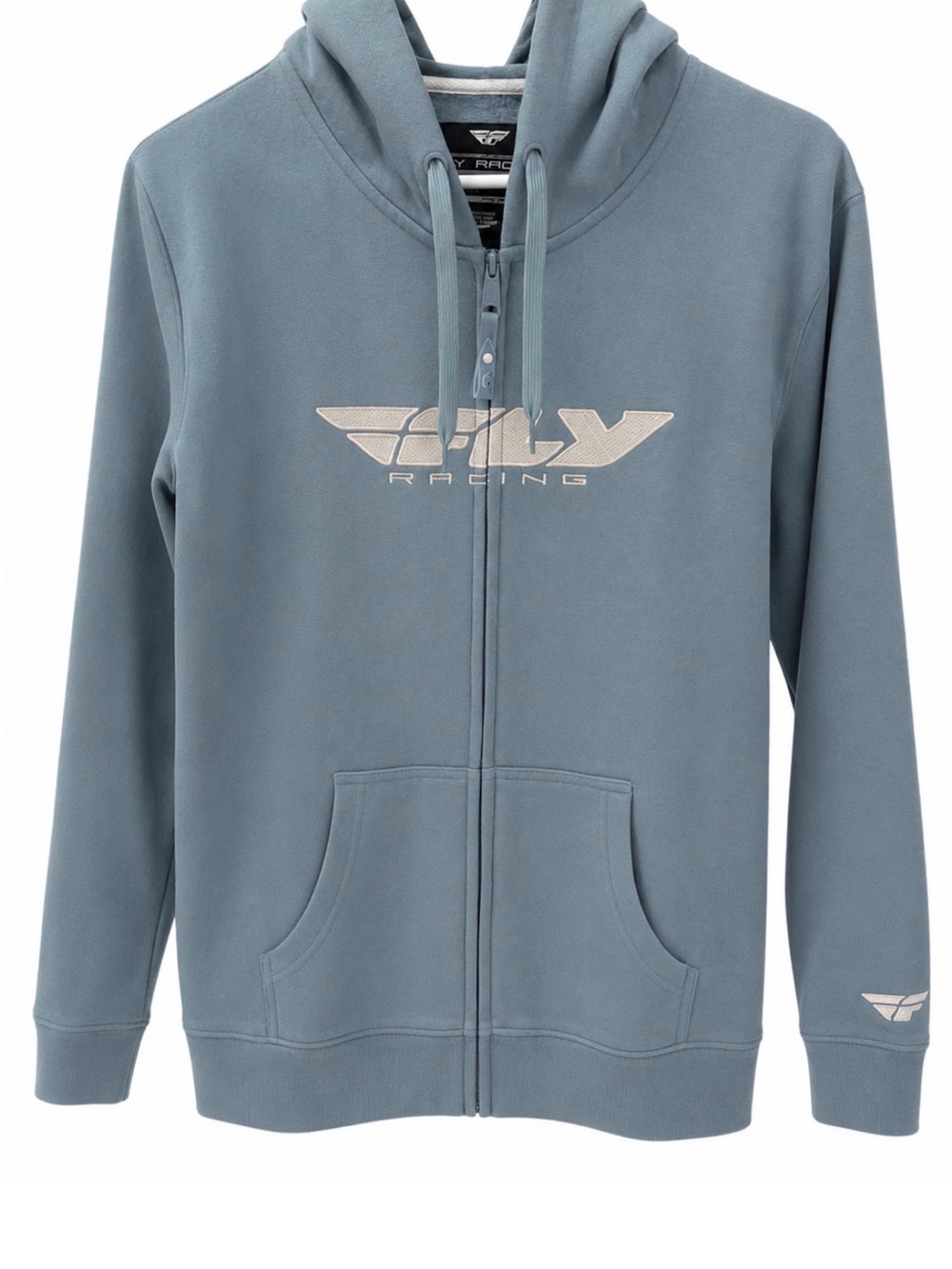 Fly Racing Kids' Zip-Up Hoodie - Blue
